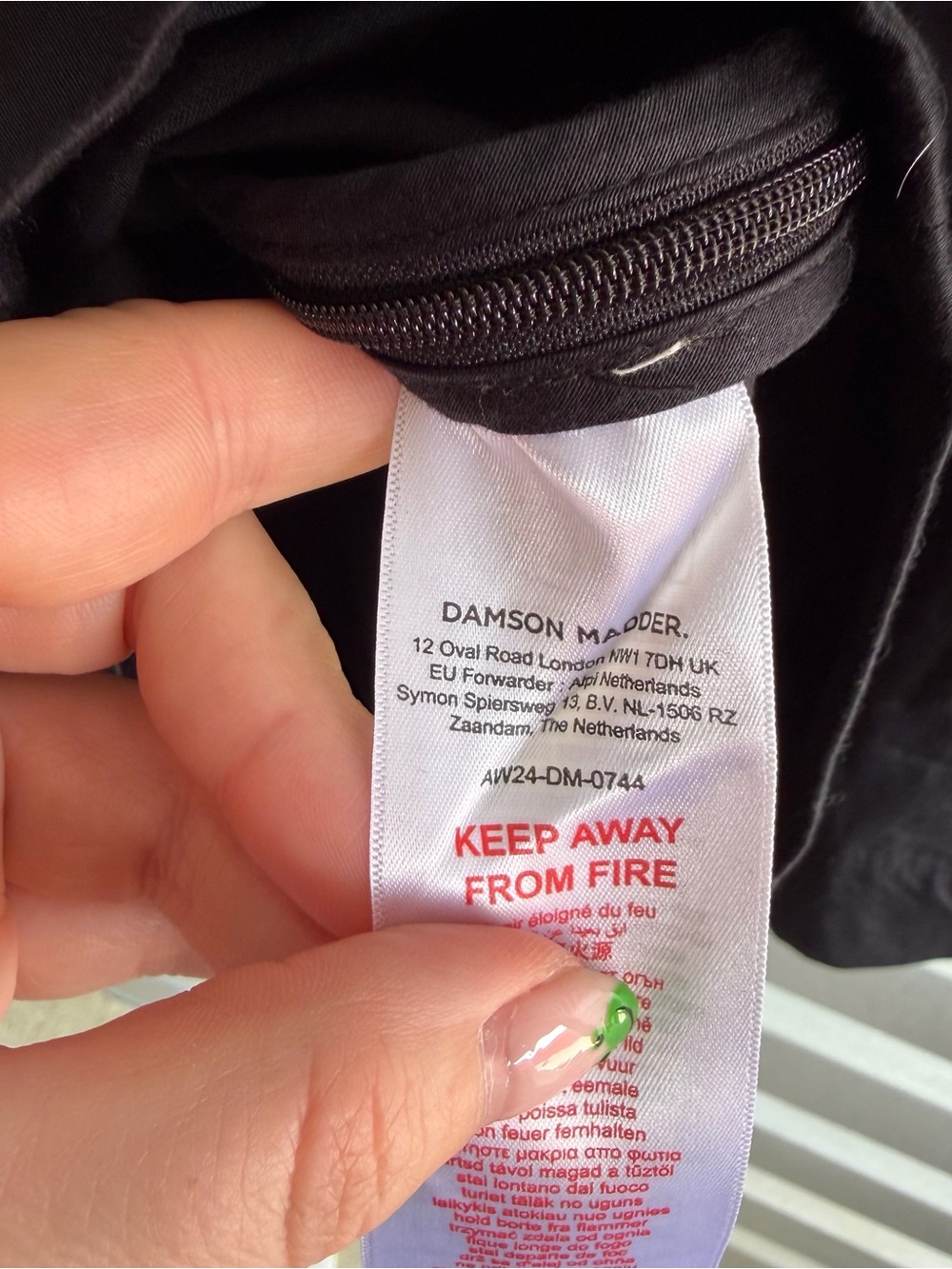 Damson Madder Eugenie blouse - Picture 7 of 8